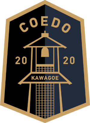 COEDO KAWAGOE F.C オフィシャルパートナーロゴ
